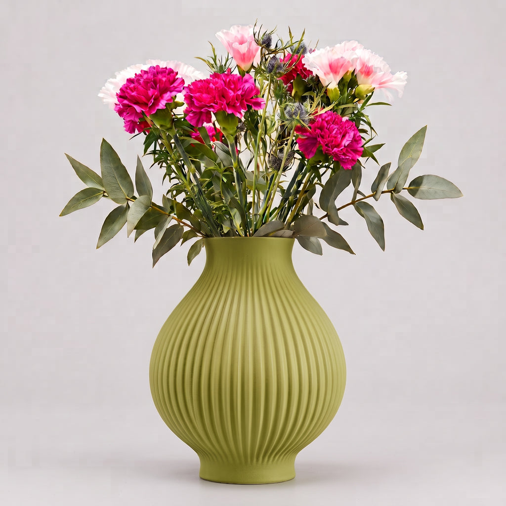 Florero Olivo