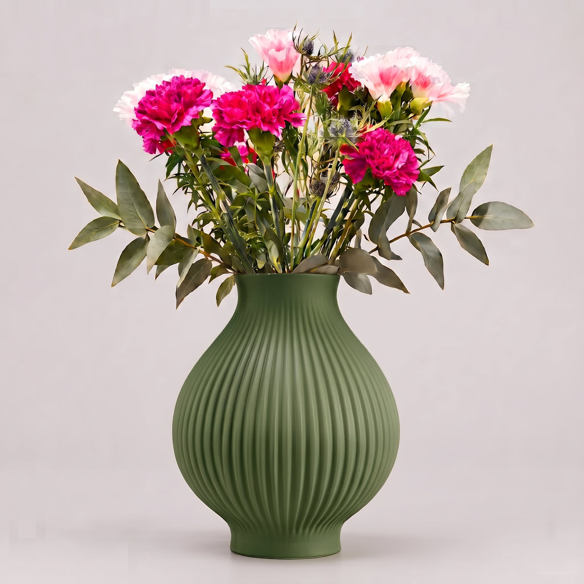 Florero Olivo